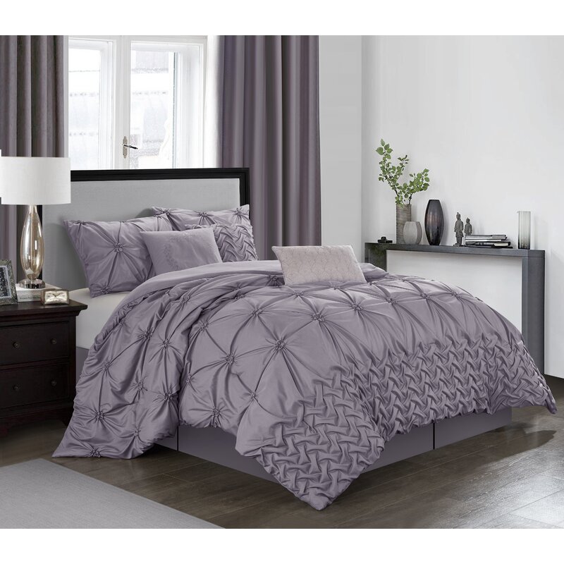 Piercen 7 Piece online Queen Comforter Set